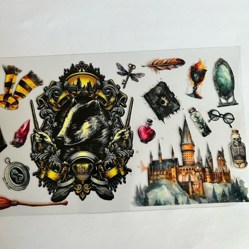 Hufflepuff Cup Decal 218